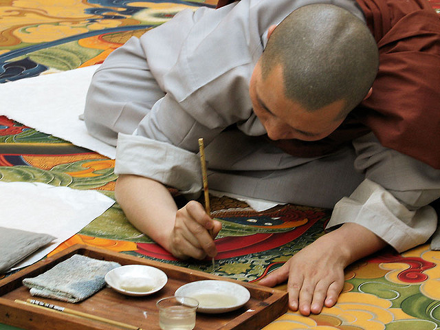 monk painter